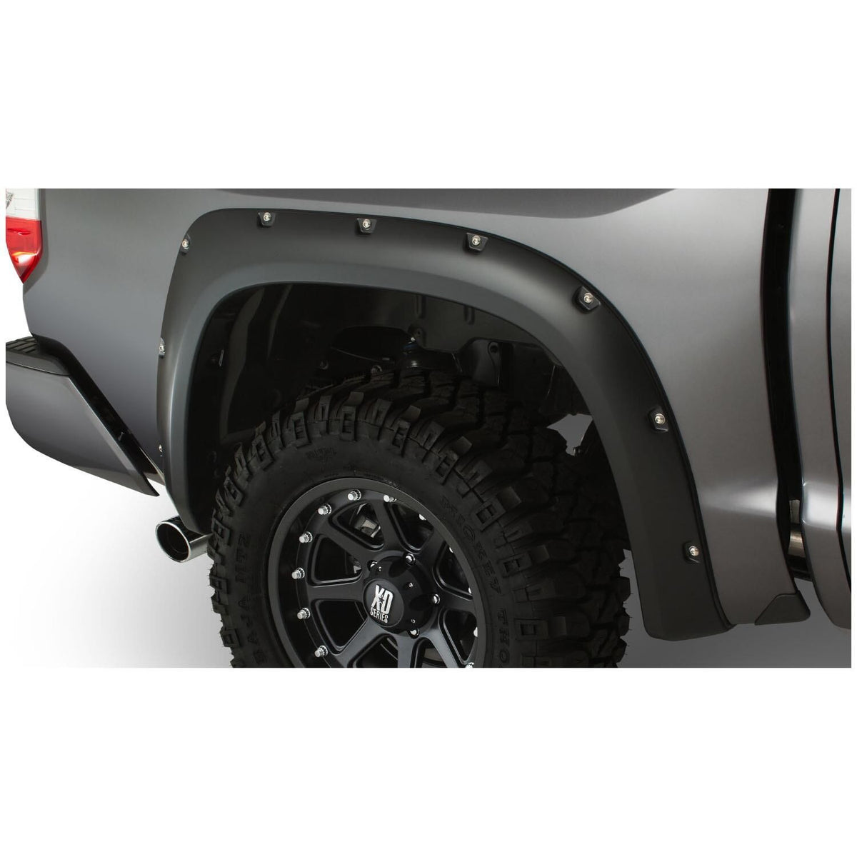 BUSHWACKER | Pocket/Rivet Rear Fender Flares | 2014-21 Toyota Tundra | 30040-02