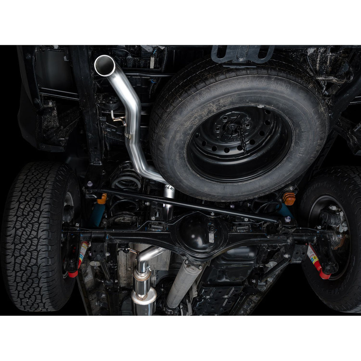 AWE 0FG Exhaust for 4th Gen Toyota Tacoma - BashGuard Only