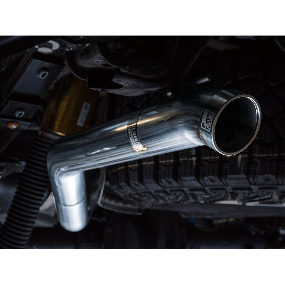 AWE 0FG Catback Exhaust for Silverado ZR2/Sierra AT4X - Dual Bashguard