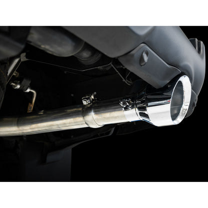 AWE 0FG Exhaust for 4th Gen RAM 1500 5.7L (with bumper cutouts) 5 Inch Tips