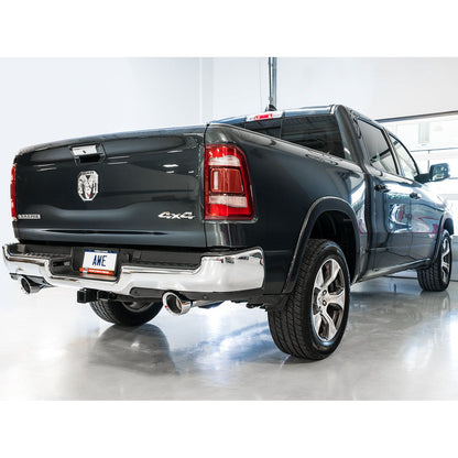 AWE 0FG Exhaust for 5th Gen RAM 1500 5.7L (with bumper cutouts) 5 Inch Tips
