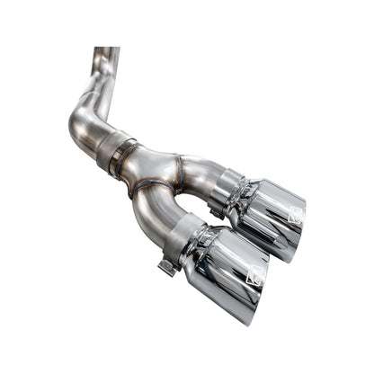 AWE 0FG Single Side Exit Exhaust for 2021–2023 Ford F-150 Regular Cab 5.0L
