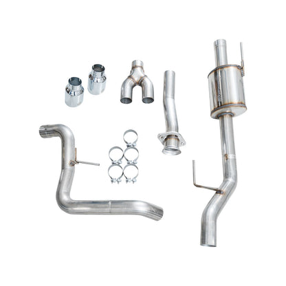 AWE 0FG Single Side Exit Exhaust for 2021–2023 Ford F-150 Regular Cab 5.0L
