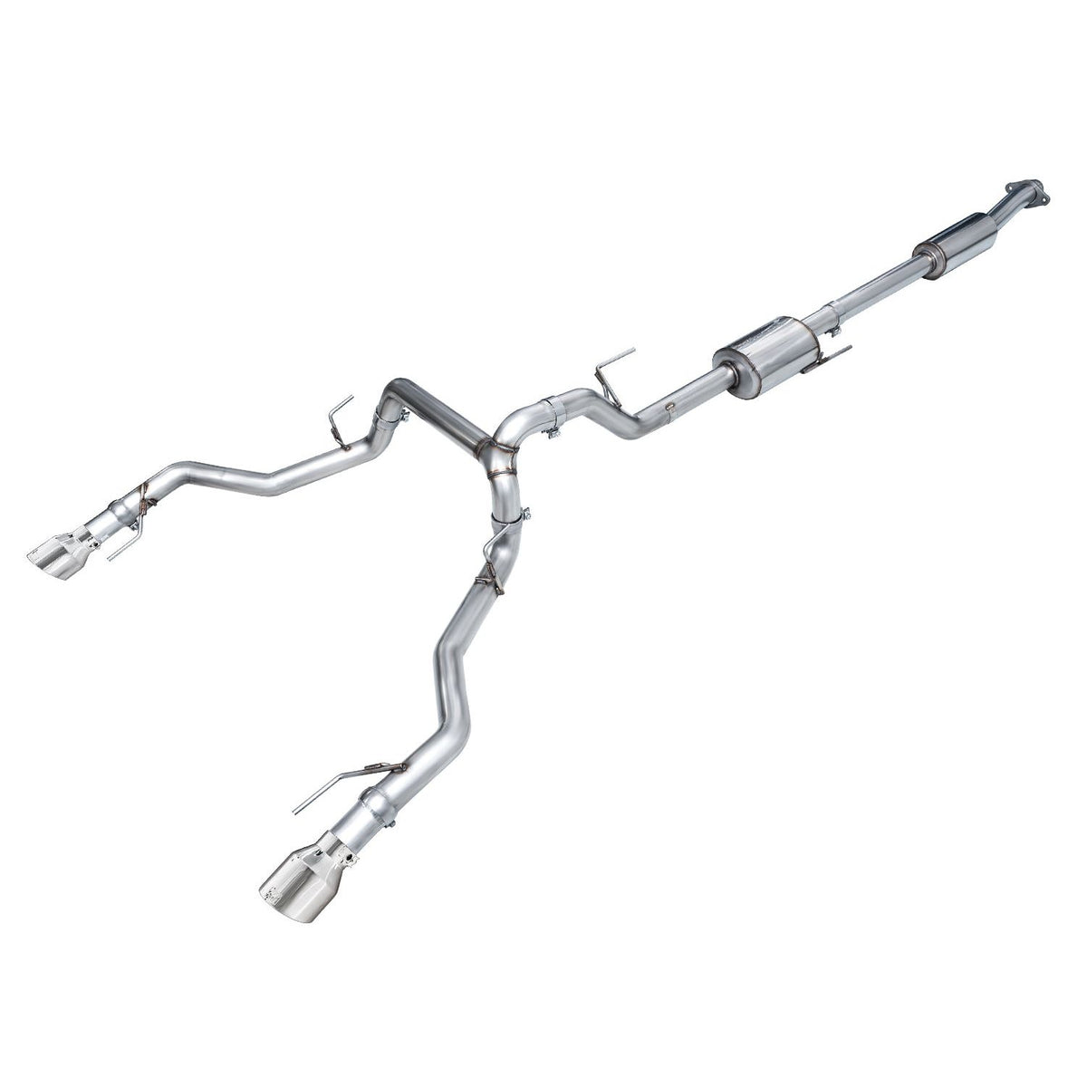 AWE 0FG Catback Exhaust for 2021–2026 Ford F-150 with Bumper Cutouts — 3015-32402