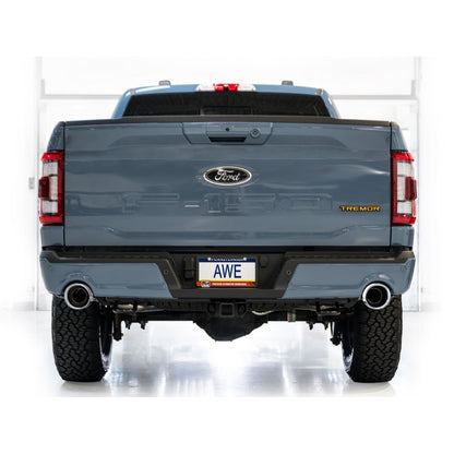 AWE 0FG Catback Exhaust for 2021–2026 Ford F-150 with Bumper Cutouts