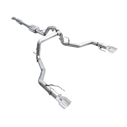 AWE 0FG Catback Exhaust for 2021–2026 Ford F-150 with Bumper Cutouts