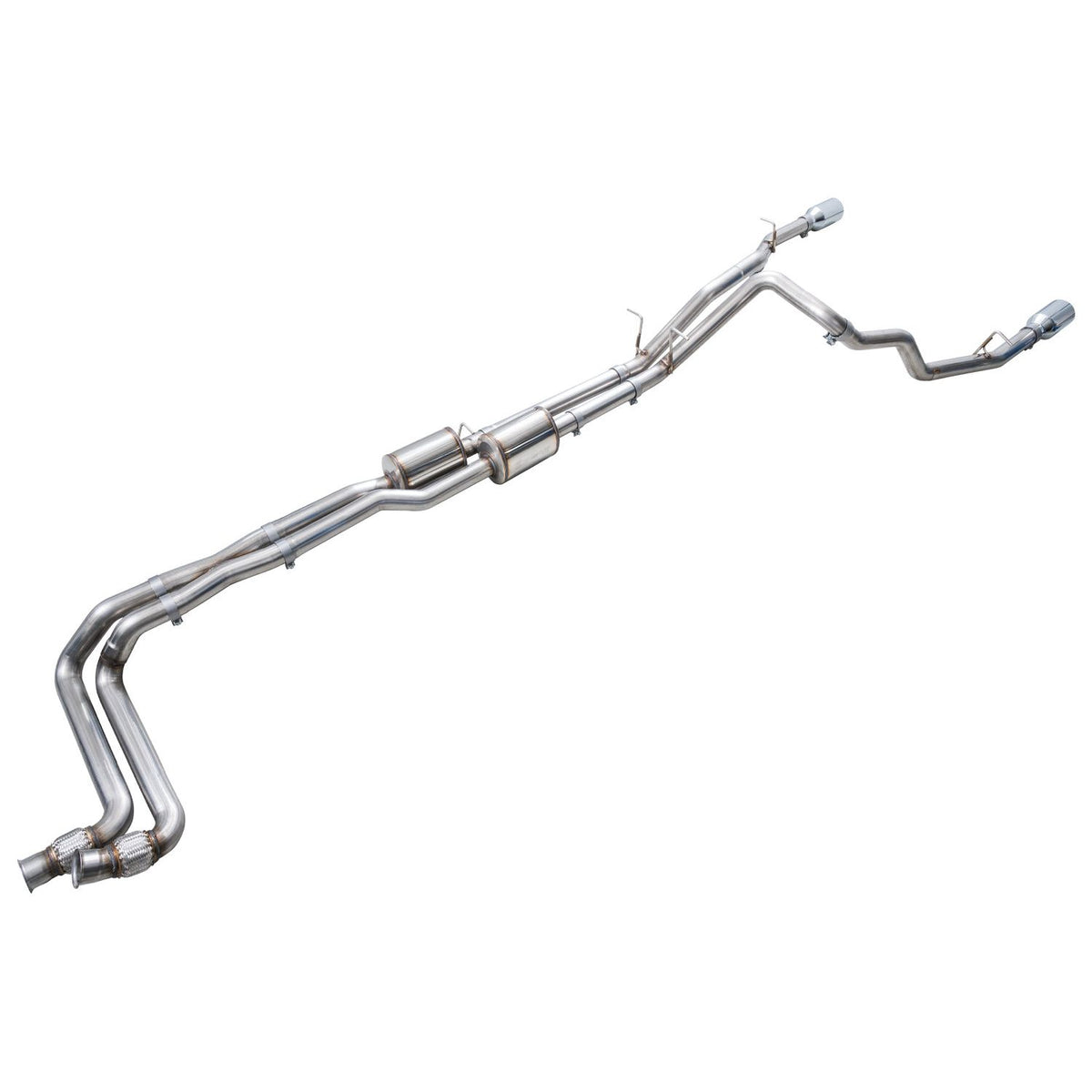 AWE 0FG Catback Exhaust for 25-Present RAM 1500 3.0TT Rebel 5 Inch Tips