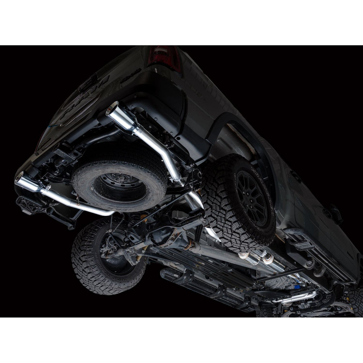 AWE 0FG Catback Exhaust for 25-Present RAM 1500 3.0TT Rebel 5 Inch Tips