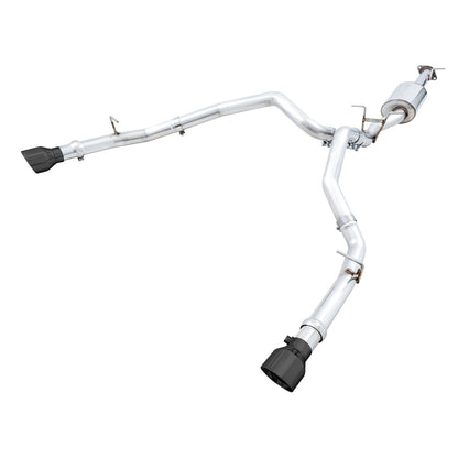 AWE 0FG Exhaust for 5th Gen RAM 1500 5.7L (with bumper cutouts) 5 Inch Tips — 3015-33006