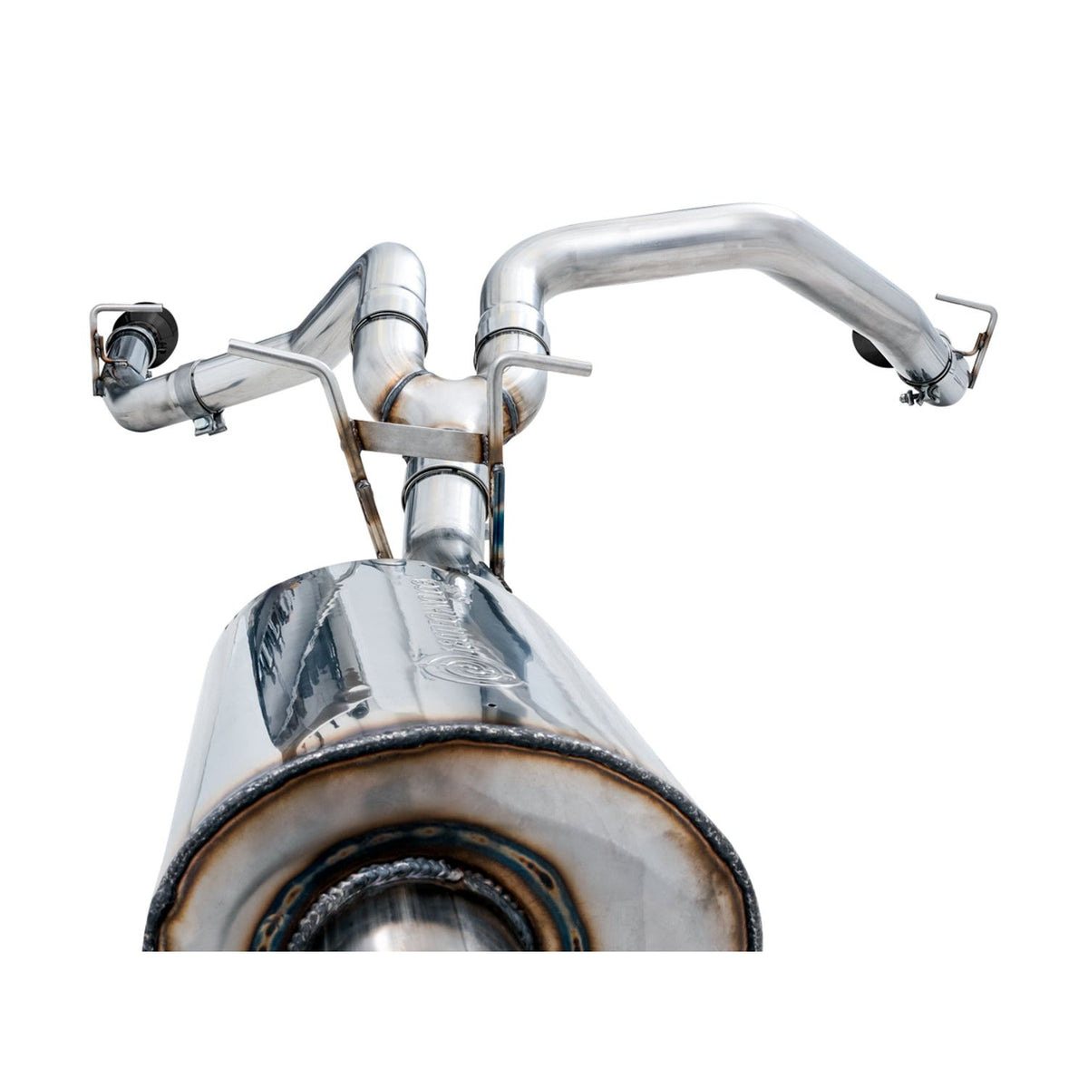 AWE 0FG Exhaust for 5th Gen RAM 1500 5.7L (with bumper cutouts) 5 Inch Tips