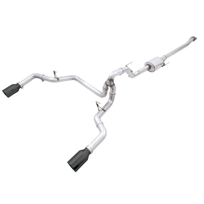 AWE 0FG Dual Split Rear Exhaust for 21-Present Ford F-150 5 Inch Tips — 3015-33119