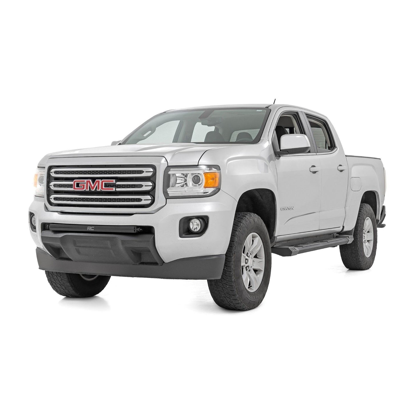 ROUGH COUNTRY | HD2 Aluminum Running Boards  Crew Cab  Chevy/GMC Canyon/Colorado (15-26) | SRB151977A