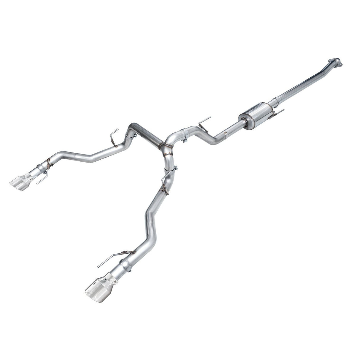AWE 0FG Catback Exhaust for 2021–2026 Ford F-150 with Bumper Cutouts — 3020-32402