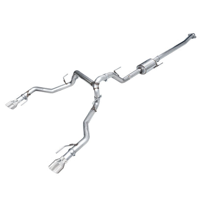 AWE 0FG Catback Exhaust for 2021–2026 Ford F-150 with Bumper Cutouts — 3020-32402