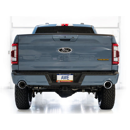 AWE 0FG Catback Exhaust for 2021–2026 Ford F-150 with Bumper Cutouts