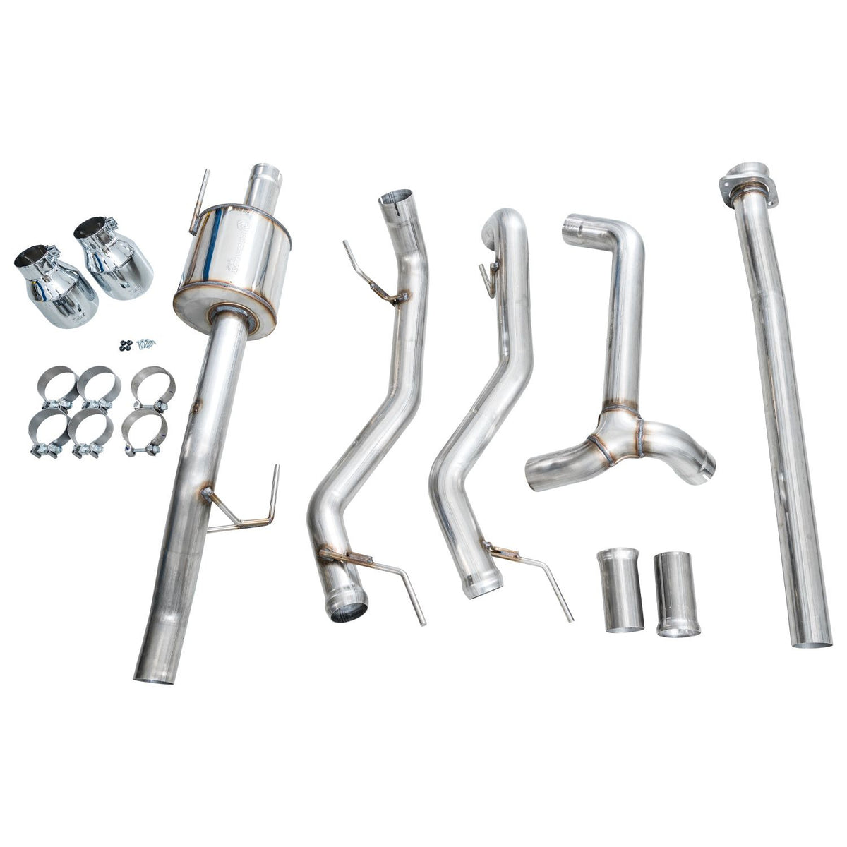 AWE 0FG Catback Exhaust for 2021–2026 Ford F-150 with Bumper Cutouts