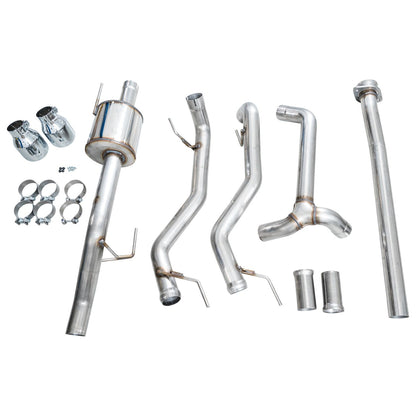 AWE 0FG Catback Exhaust for 2021–2026 Ford F-150 with Bumper Cutouts
