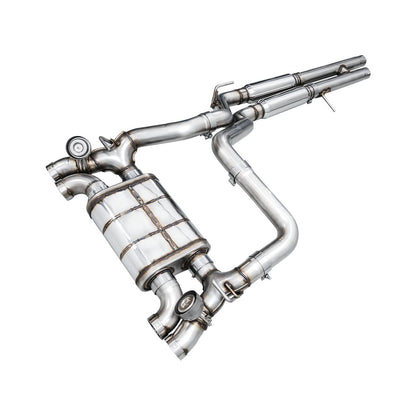 AWE SwitchPath Exhaust for Wrangler 392 - Quad BashGuards — 3025-41392