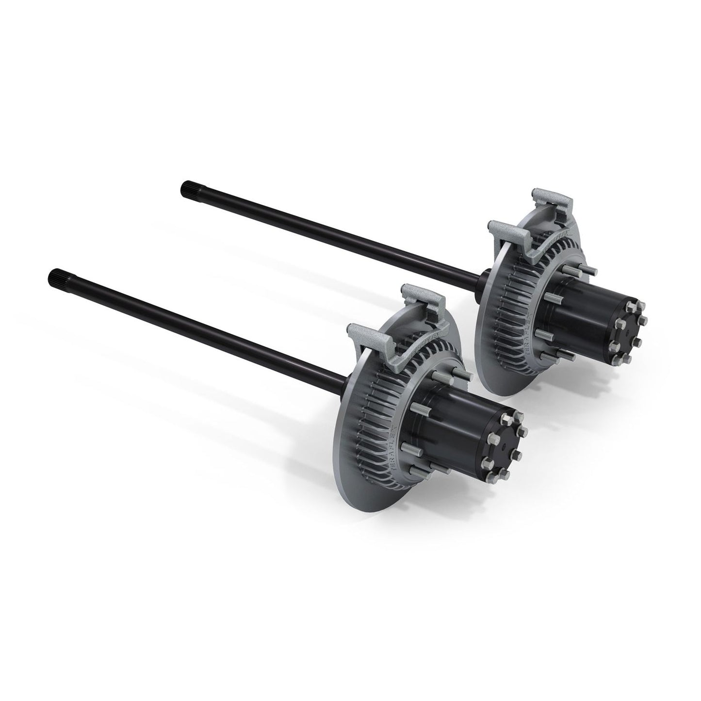 TeraFlex | 07-18 Wrangler JK Dana 44 Rear Axle 8-Lug Full-Float Conversion & Solid Big Rotors 32-Spline TeraFlex | 3043200