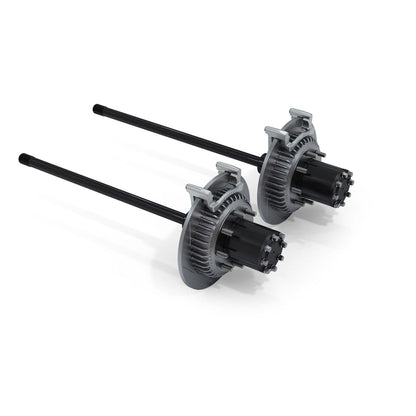 TeraFlex | 07-18 Wrangler JK Dana 44 Rear Axle 8-Lug Full-Float Conversion & Slotted Big Rotors-32-Spline TeraFlex | 3043300