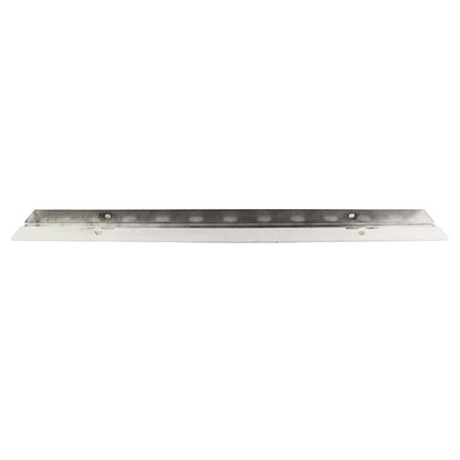 KENTROL Jeep YJ 54 Inch Front Bumper with holes (No License Plate Holes) 87-95 Wrangler TJ Polished Silver Kentrol  30436WH