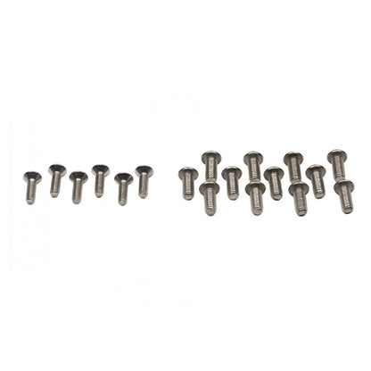 KENTROL Jeep YJ Door Hinge Set 4 Pieces 87-95 Wrangler TJ Polished Silver Kentrol  30441