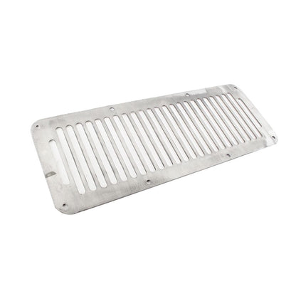 KENTROL Jeep YJ Hood Vent 8 Holes 87-95 Wrangler TJ Polished Silver Kentrol  30458