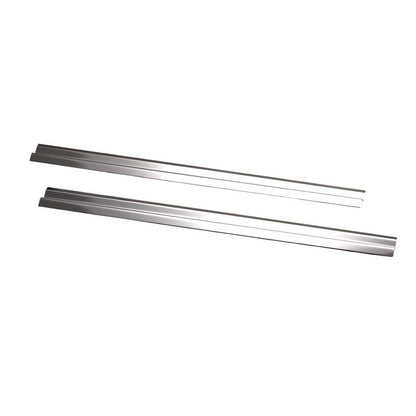 KENTROL Jeep TJ Entry Guards Pair 97-06 Wrangler TJ Polished Silver Kentrol  30494