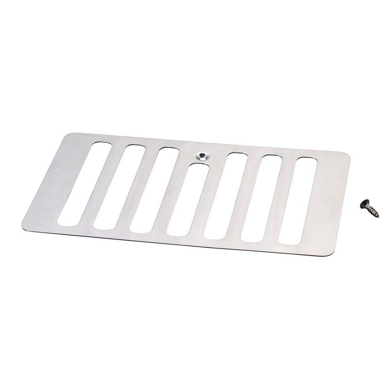 KENTROL Jeep TJ Hood Kit Without Hood Catch 98-06 Wrangler TJ Polished Silver Kentrol  30504WHC