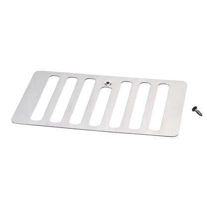 KENTROL Jeep TJ Hood Kit 98-06 Wrangler TJ Polished Silver Kentrol  30504