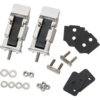 KENTROL Jeep TJ Hood Kit 97 Wrangler TJ Polished Silver Kentrol  30505