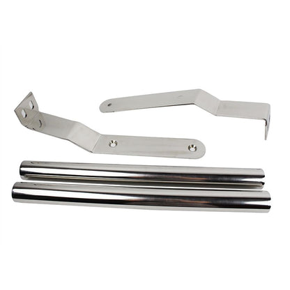 KENTROL Jeep CJ/YJ Grill Guard 87-06 Wrangler TJ/YJ Polished Silver Kentrol  30515
