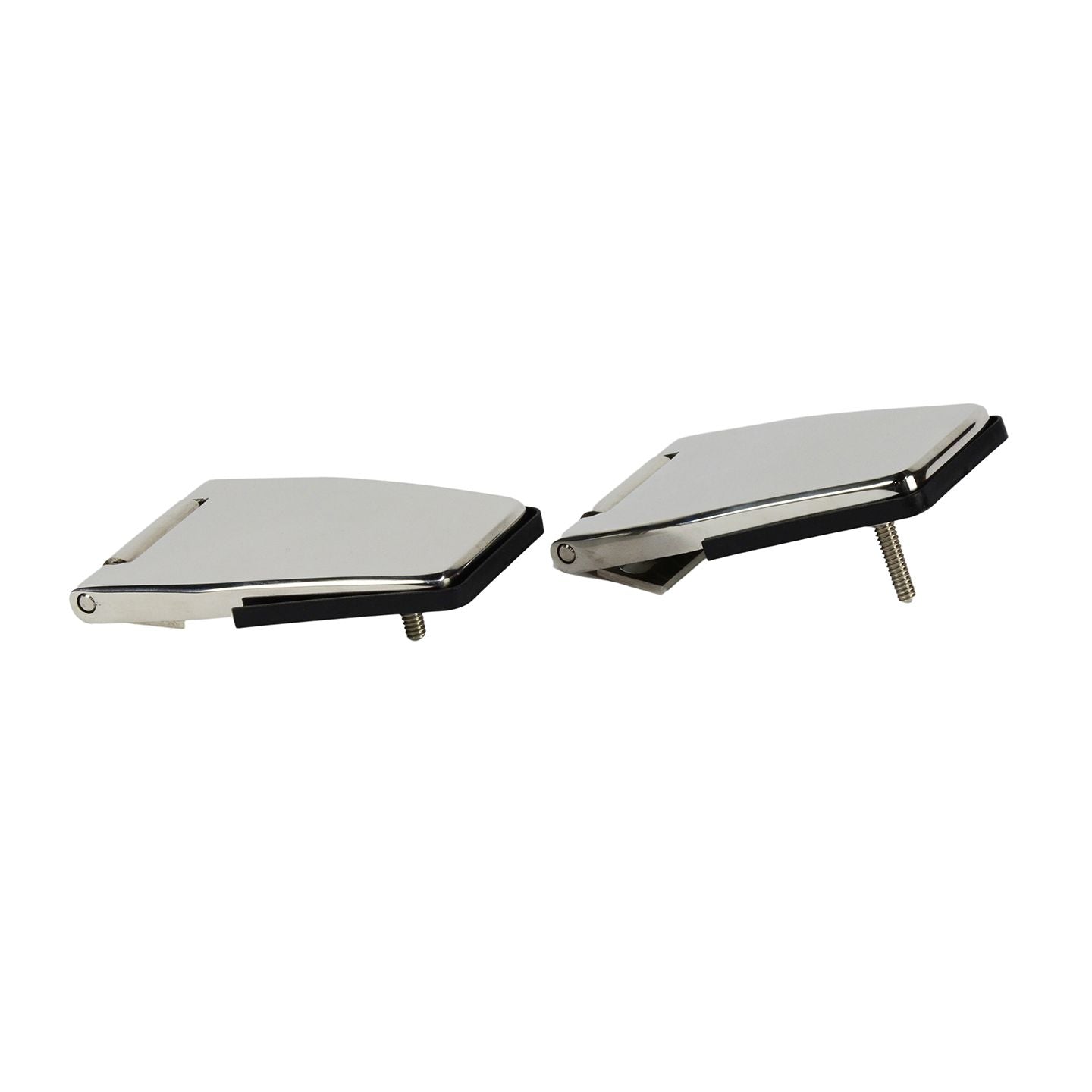 KENTROL Jeep YJ/TJ Hardtop Liftgate Hinge Pair 87-06 Wrangler TJ/YJ Polished Silver Kentrol  30516