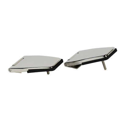 KENTROL Jeep YJ/TJ Hardtop Liftgate Hinge Pair 87-06 Wrangler TJ/YJ Polished Silver Kentrol  30516