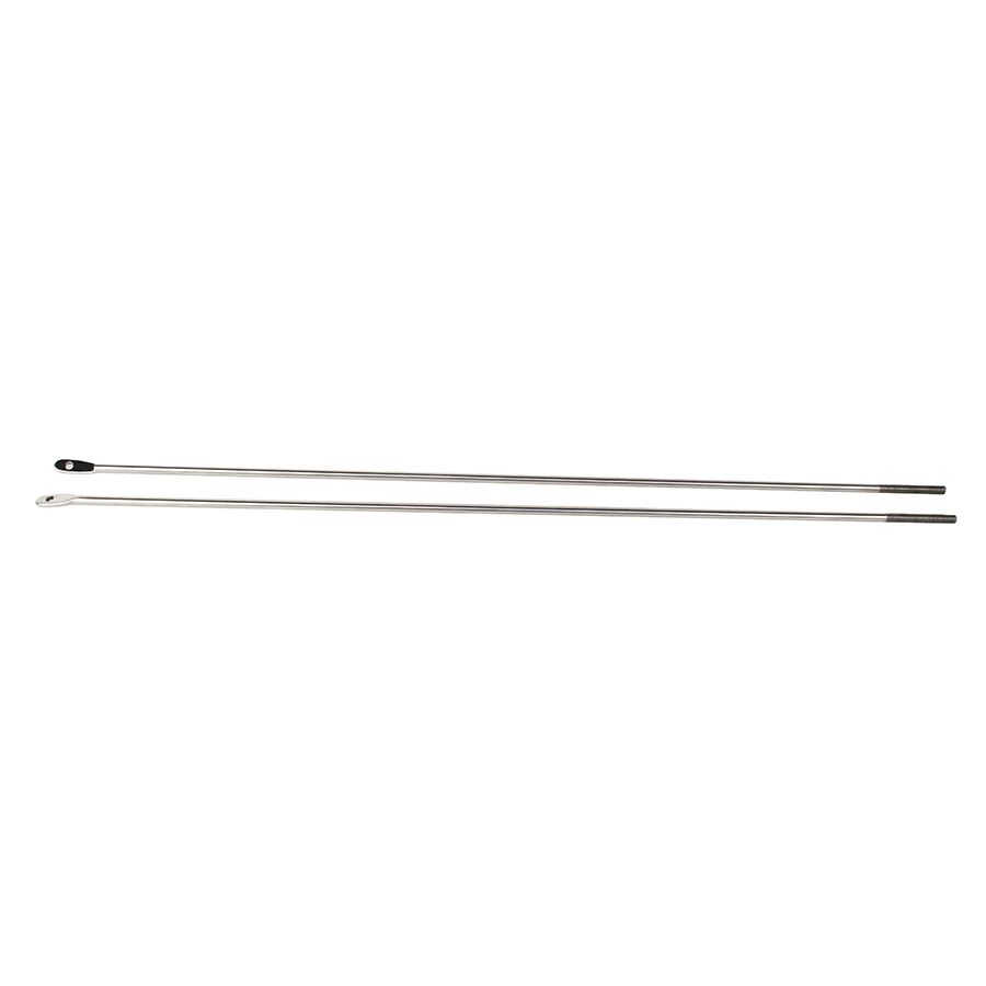 KENTROL Jeep YJ Strut Rod Kit 87-95 Wrangler TJ Polished Silver Kentrol  30522
