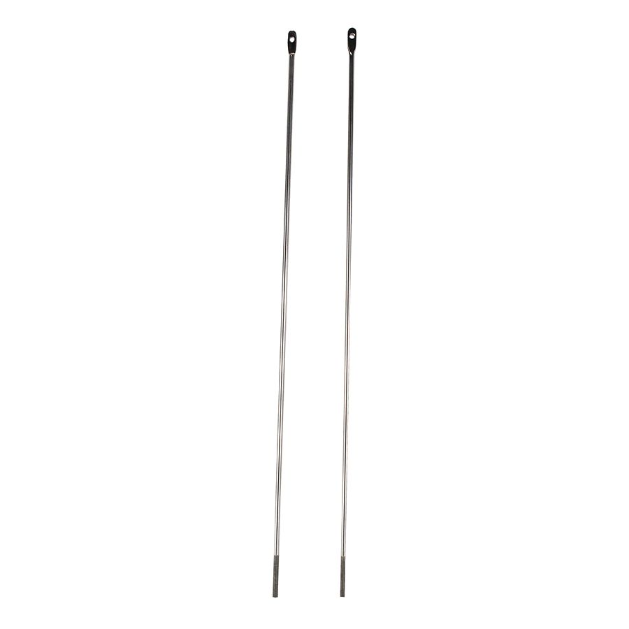 KENTROL Jeep YJ Strut Rod Kit 87-95 Wrangler TJ Polished Silver Kentrol  30522