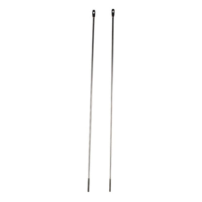 KENTROL Jeep YJ Strut Rod Kit 87-95 Wrangler TJ Polished Silver Kentrol  30522