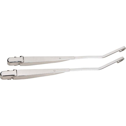 KENTROL Jeep TJ Windshield Wiper Arms Pair 97-06 Wrangler TJ Polished Silver Kentrol  30546