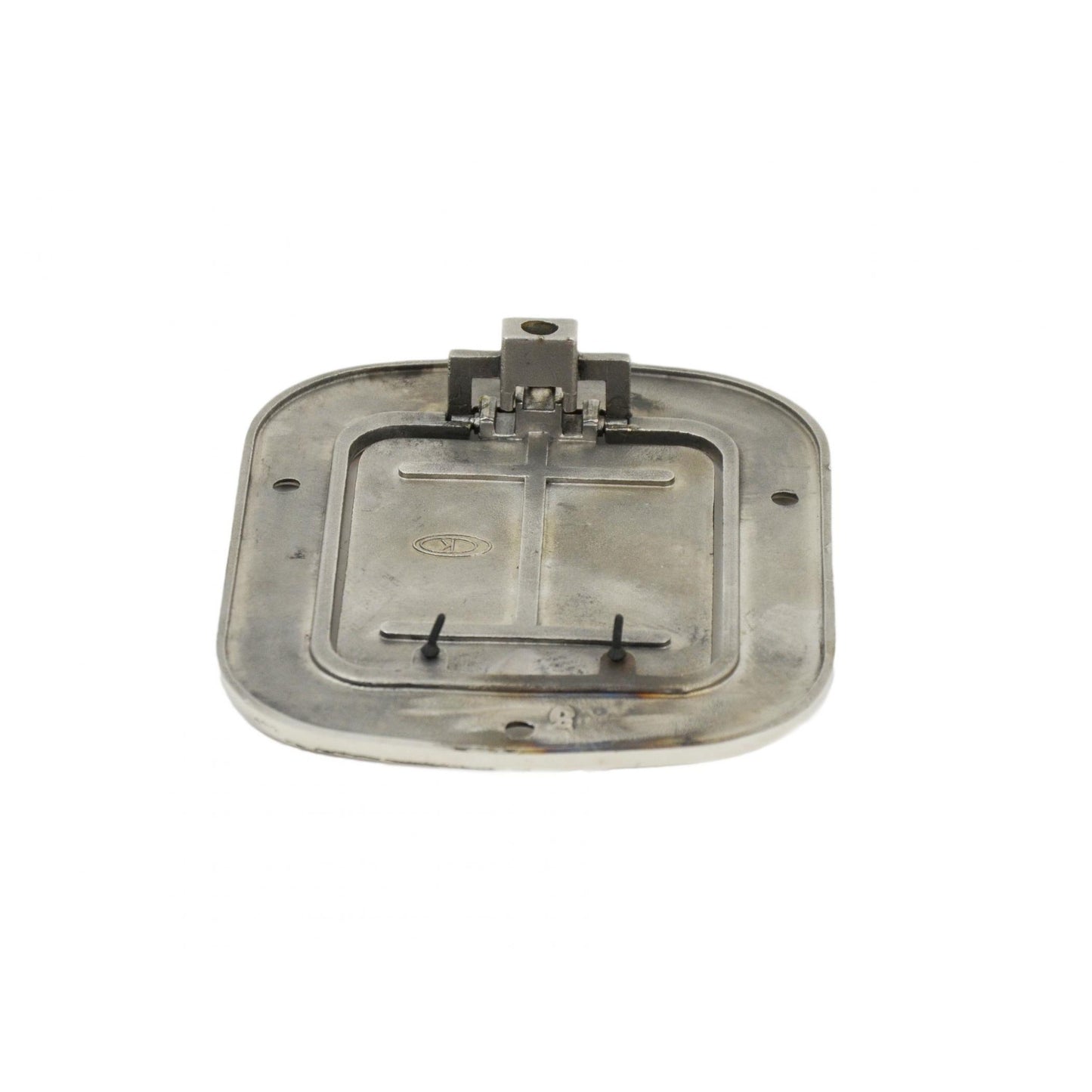 KENTROL Jeep CJ/YJ Billet Style Gas Hatch 77-95 CJ and Wrangler YJ Polished Silver Kentrol  30559