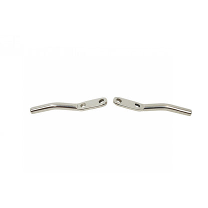KENTROL Jeep TJ Door Strap Pins Pair 97-06 Wrangler TJ Polished Silver Kentrol  30569