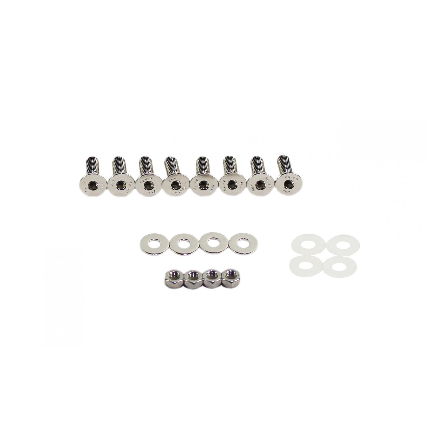 KENTROL Jeep JK Door Hinge Set 4 Pieces 2 Door 07-18 Wrangler JK Polished Silver Kentrol  30575
