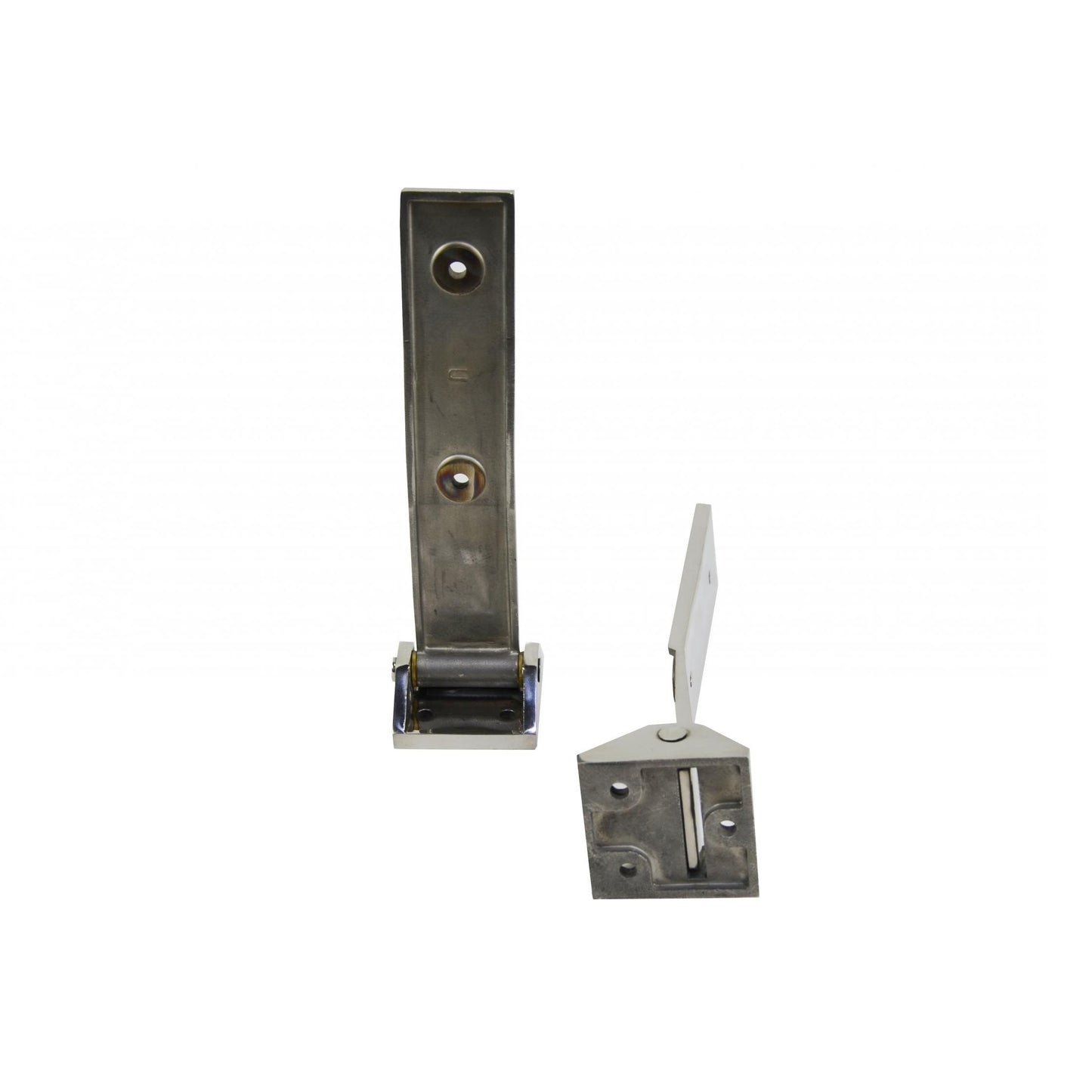 KENTROL Jeep JK Tailgate Hinge Pair 07-18 Wrangler JK Polished Silver Kentrol  30578