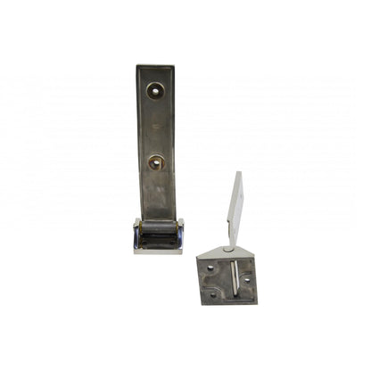 KENTROL Jeep JK Tailgate Hinge Pair 07-18 Wrangler JK Polished Silver Kentrol  30578
