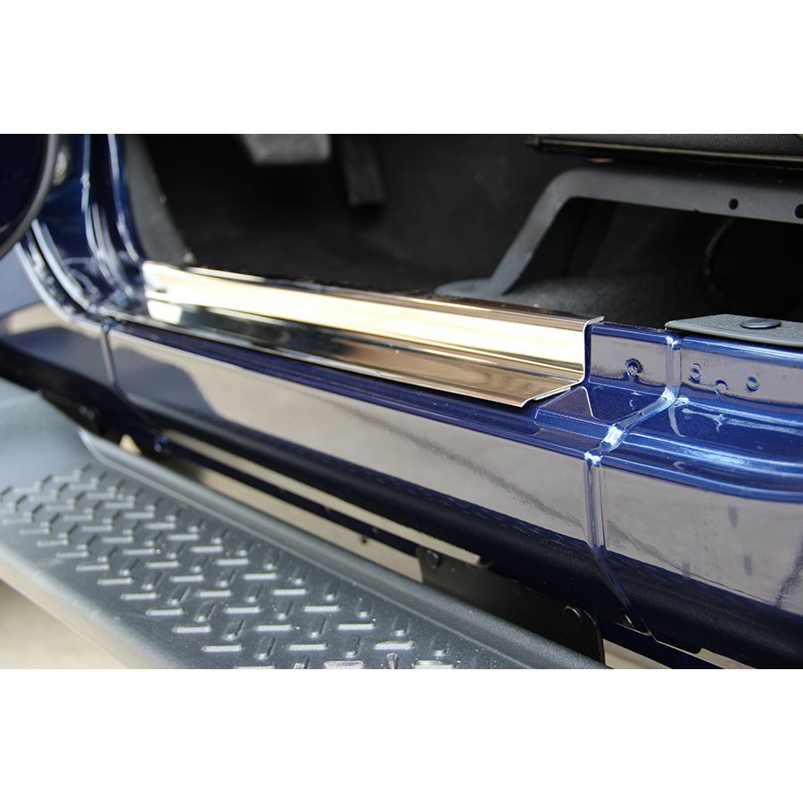 KENTROL Jeep JK Entry Guards 4 Pieces 4 Door 07-18 Wrangler JK Polished Silver Kentrol  30585