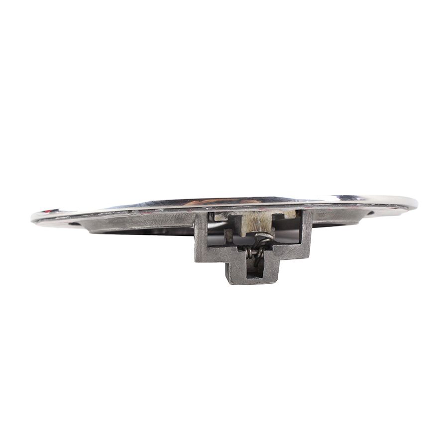 KENTROL Jeep JK Billet Style Gas Hatch 07-18 Wrangler JK Polished Silver Kentrol  30586