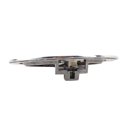 KENTROL Jeep JK Billet Style Gas Hatch 07-18 Wrangler JK Polished Silver Kentrol  30586