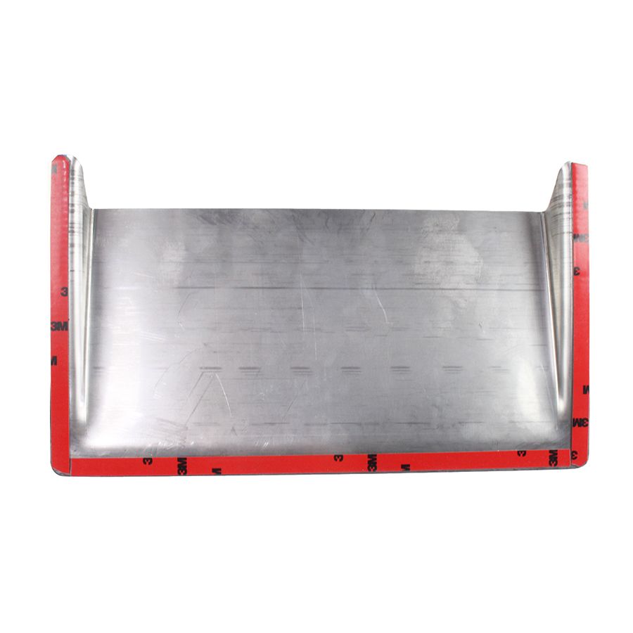 KENTROL Jeep JK Hood Vent Air Scoop 07-18 Wrangler JK Polished Silver Kentrol  30589