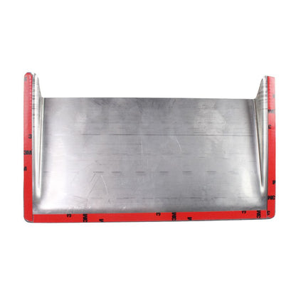 KENTROL Jeep JK Hood Vent Air Scoop 07-18 Wrangler JK Polished Silver Kentrol  30589