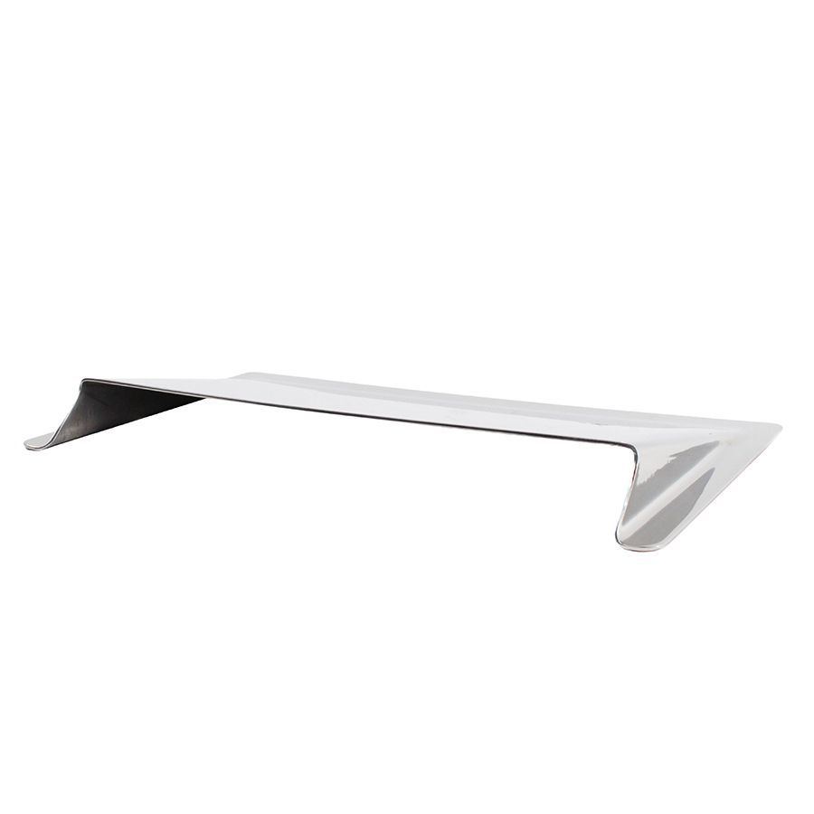 KENTROL Jeep JK Hood Vent Air Scoop 07-18 Wrangler JK Polished Silver Kentrol  30589
