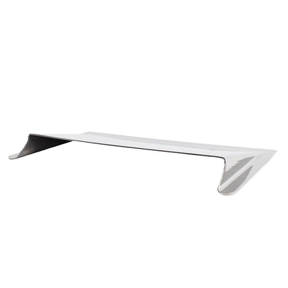 KENTROL Jeep JK Hood Vent Air Scoop 07-18 Wrangler JK Polished Silver Kentrol  30589